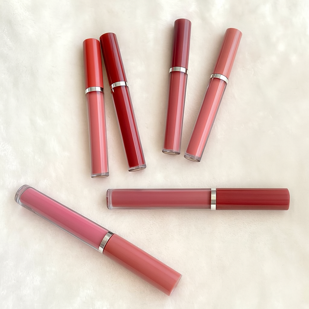 Matte Lipstick Set 6 Colors Velvet Smooth Lip Stick Waterproof Long Lasting Pigmented Non-Stick Cup Not Fade Pink Lip Makeup Mothers Valentine's Day Gift Sets for Her Women