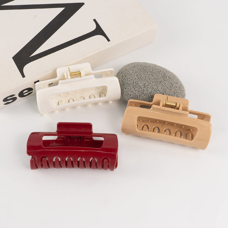 Flexible Silicone Hair Claw Clip for Women & Girls – Strong Grip, No Hair Damage