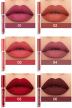Matte Lipstick Set 6 Colors Velvet Smooth Lip Stick Waterproof Long Lasting Pigmented Non-Stick Cup Not Fade Pink Lip Makeup Mothers Valentine's Day Gift Sets for Her Women