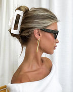 Flexible Silicone Hair Claw Clip for Women & Girls – Strong Grip, No Hair Damage