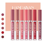 Matte Lipstick Set 6 Colors Velvet Smooth Lip Stick Waterproof Long Lasting Pigmented Non-Stick Cup Not Fade Pink Lip Makeup Mothers Valentine's Day Gift Sets for Her Women