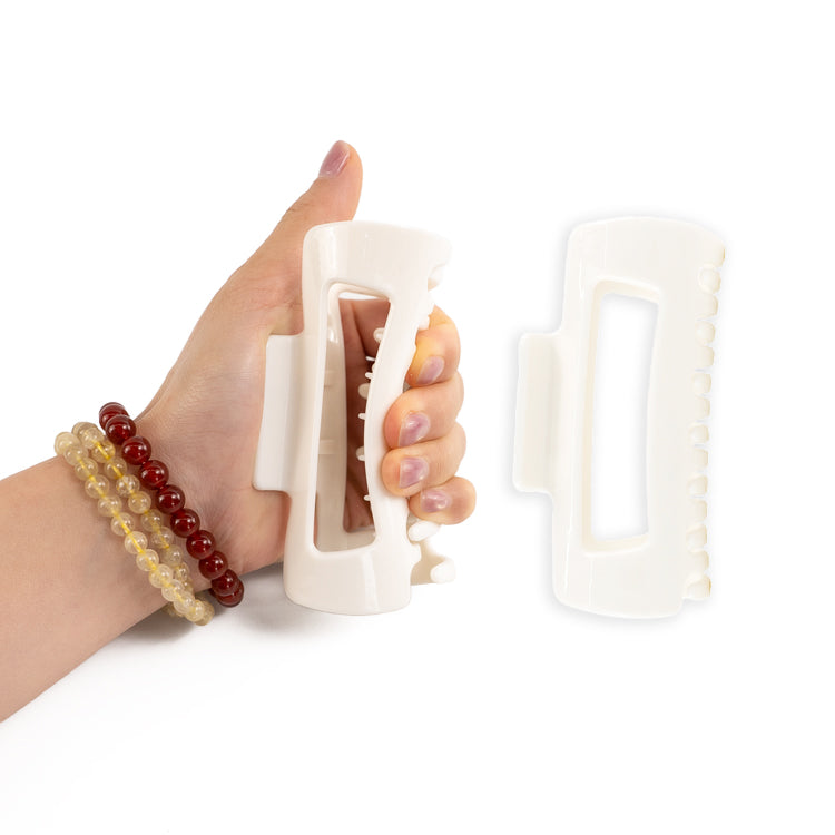 Flexible Silicone Hair Claw Clip for Women & Girls – Strong Grip, No Hair Damage