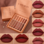 Matte Lipstick Set 6 Colors Velvet Smooth Lip Stick Waterproof Long Lasting Pigmented Non-Stick Cup Not Fade Pink Lip Makeup Mothers Valentine's Day Gift Sets for Her Women