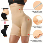 4-in-1 Shaper - Quick Slim Shape Wear Tummy, Back, Thighs, Hips - Black/Efffective Seamless Tummy Tucker