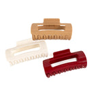 Flexible Silicone Hair Claw Clip for Women & Girls – Strong Grip, No Hair Damage