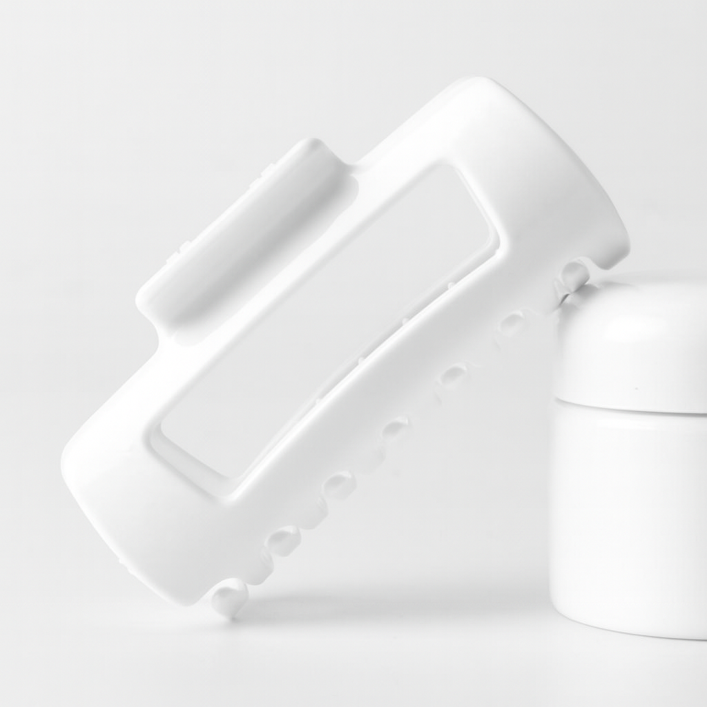 Flexible Silicone Hair Claw Clip for Women & Girls – Strong Grip, No Hair Damage