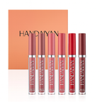 Matte Lipstick Set 6 Colors Velvet Smooth Lip Stick Waterproof Long Lasting Pigmented Non-Stick Cup Not Fade Pink Lip Makeup Mothers Valentine's Day Gift Sets for Her Women