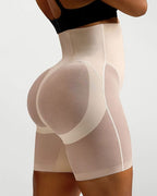 4-in-1 Shaper - Quick Slim Shape Wear Tummy, Back, Thighs, Hips - Black/Efffective Seamless Tummy Tucker