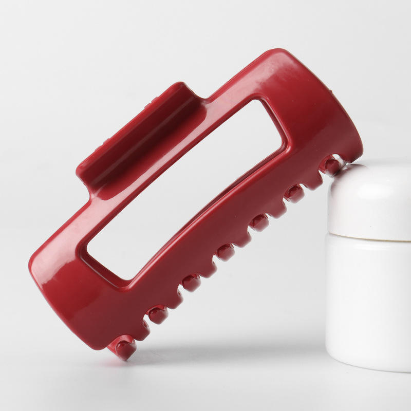 Flexible Silicone Hair Claw Clip for Women & Girls – Strong Grip, No Hair Damage